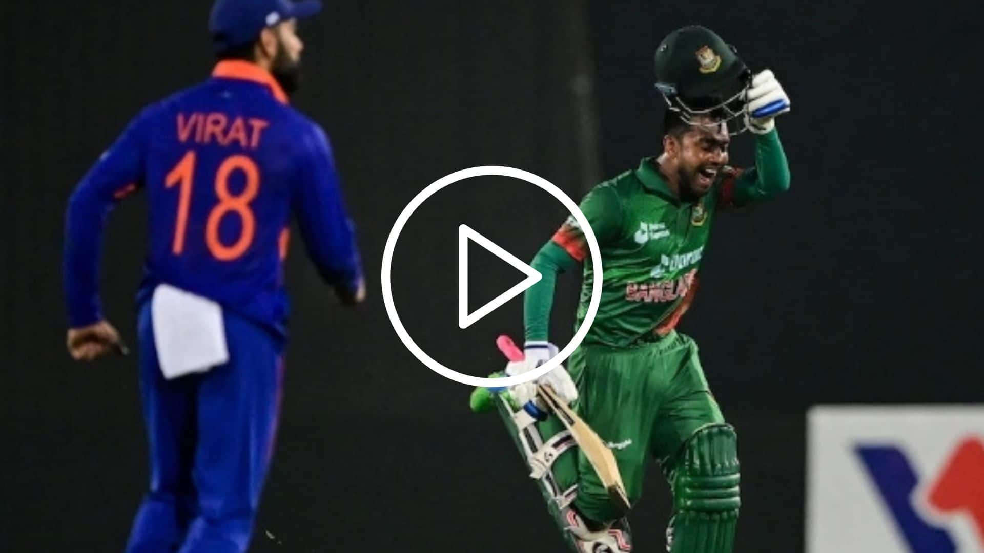 [Watch] BCB Takes A Dig At India! Mehidy Hasan's Match-Winning Knock Goes Viral